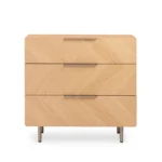 Nera 3-Drawer Chest - Oak