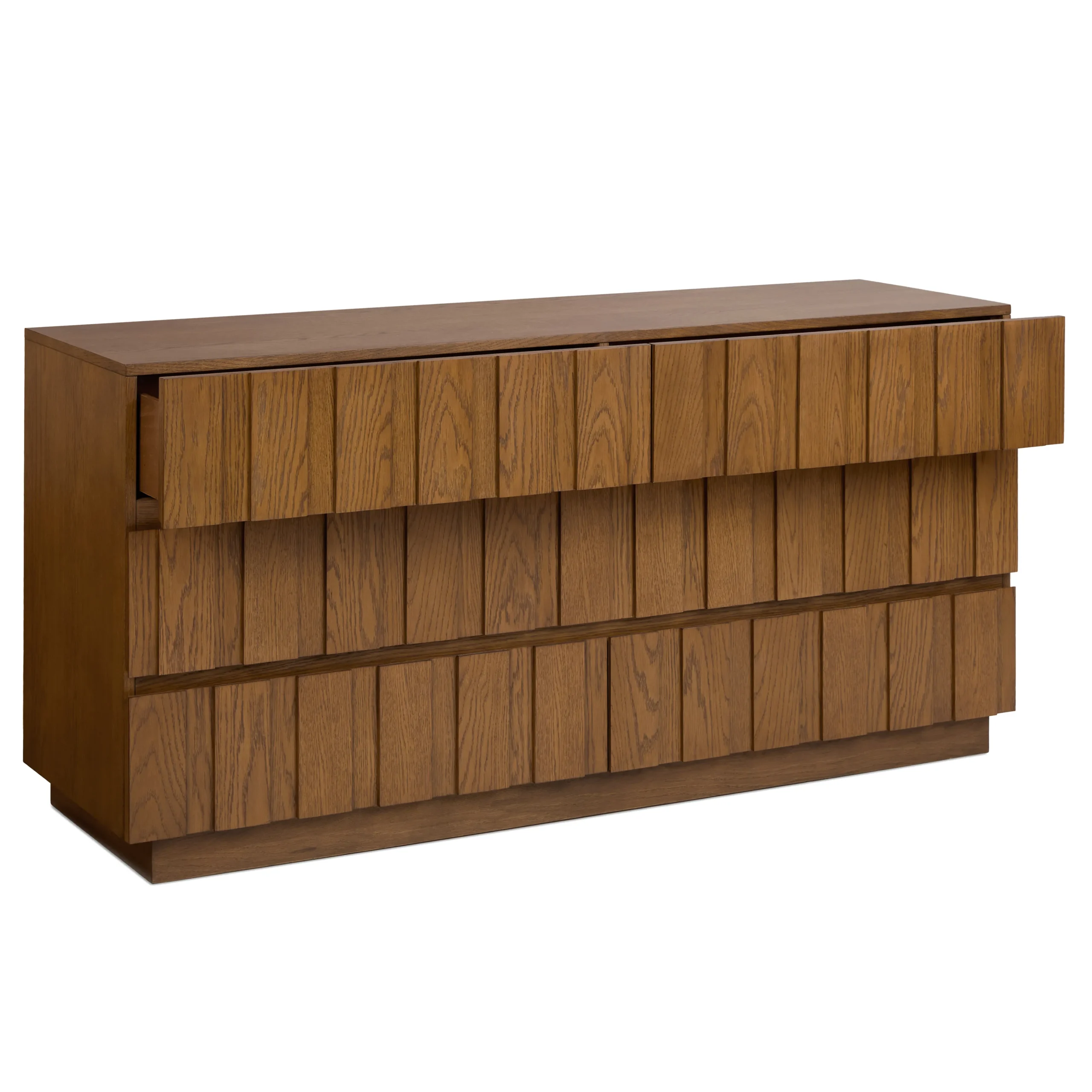 Marko 6-Drawer Double Dresser - Smoked Oak - Image 6