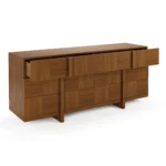 Ayra 6-Drawer Double Dresser - Walnut