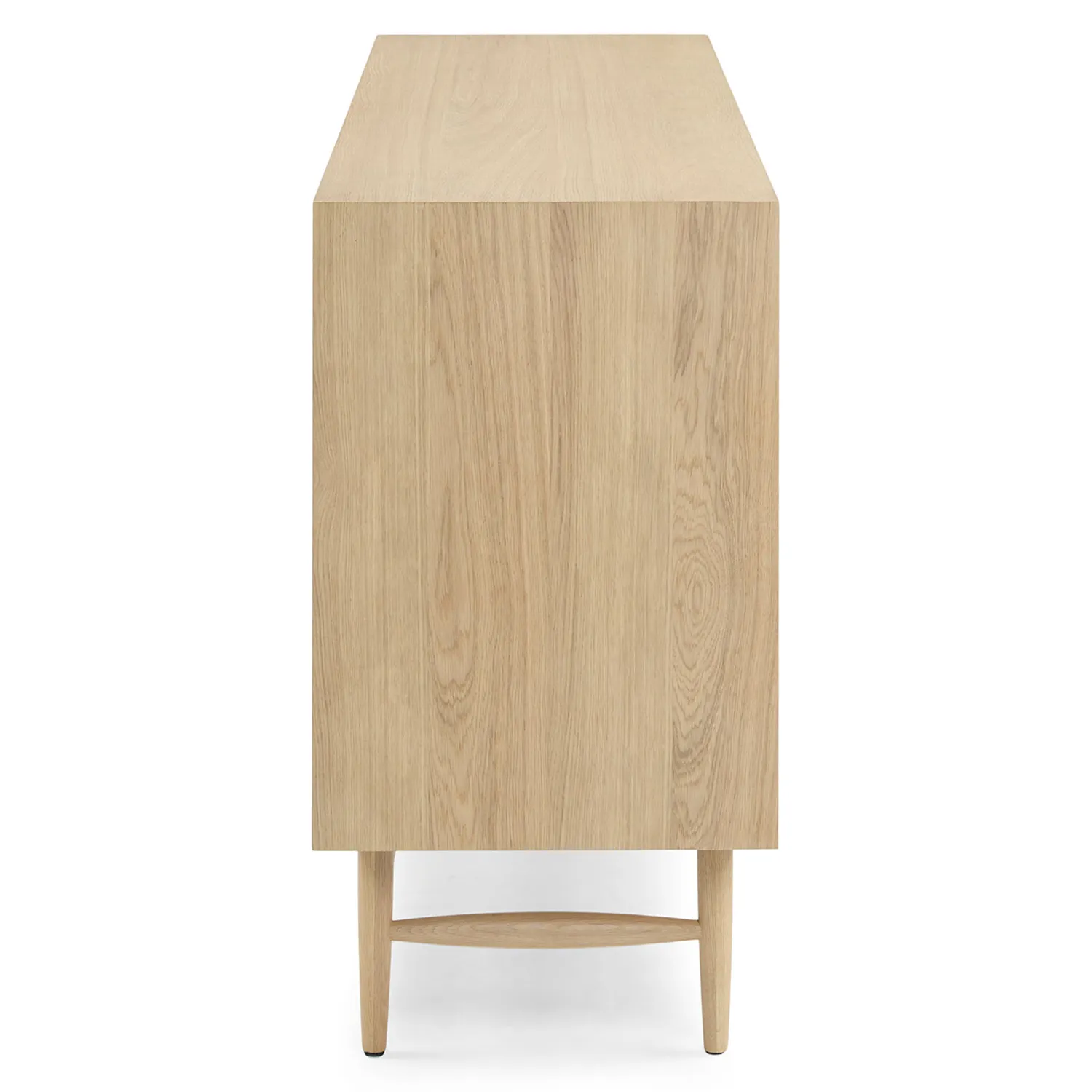 Lenia 9-Drawer Triple Dresser - White Oak - Image 6