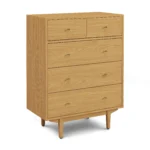 Cooper 5-Drawer Chest - Natural Oak