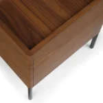 Thari 53_ Bench - Walnut and Everest Gray