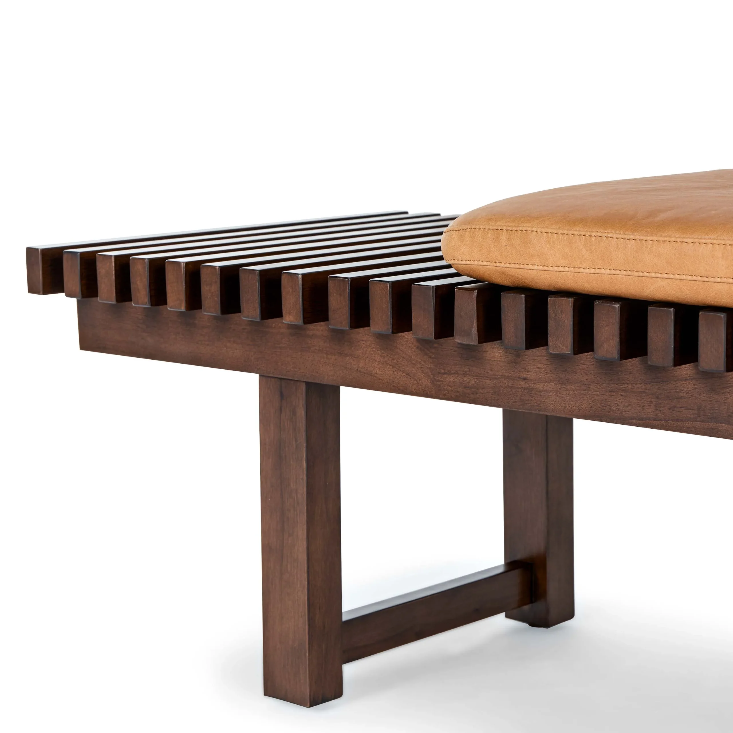 Ripa 59_ Leather Bench - Charme Tan - Image 6