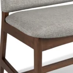 Nosh 51.5_ Bench - Walnut and Quarry Gray