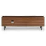 Nera 63_ Low Media Unit - Walnut