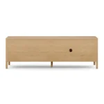Liv 74.5_ Media Unit - White Oak