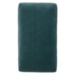 Abisko 45.5_ Velvet Ottoman - Plush Pacific Blue