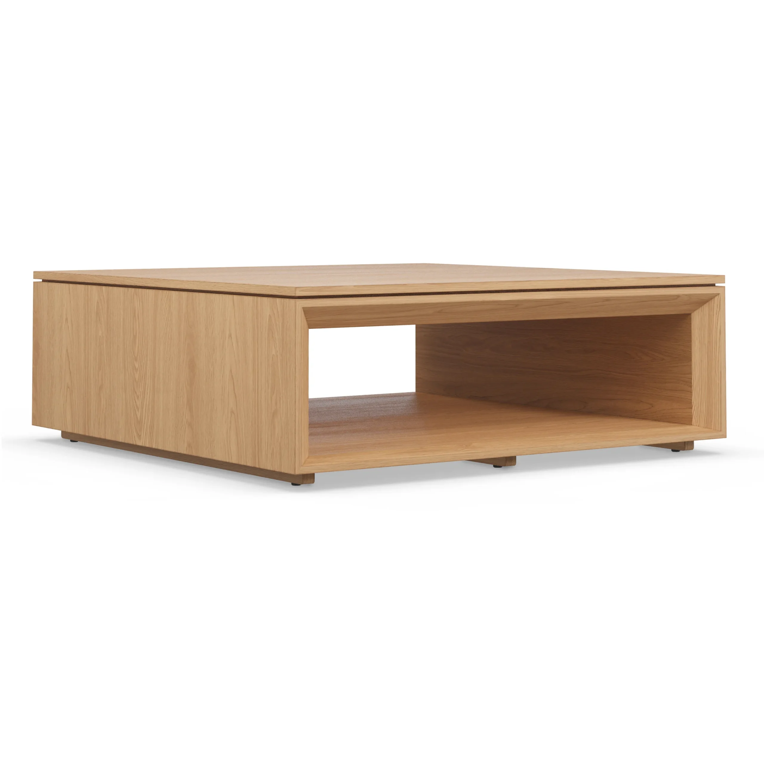 Suri 44_ Square Coffee Table - White Oak - Image 2