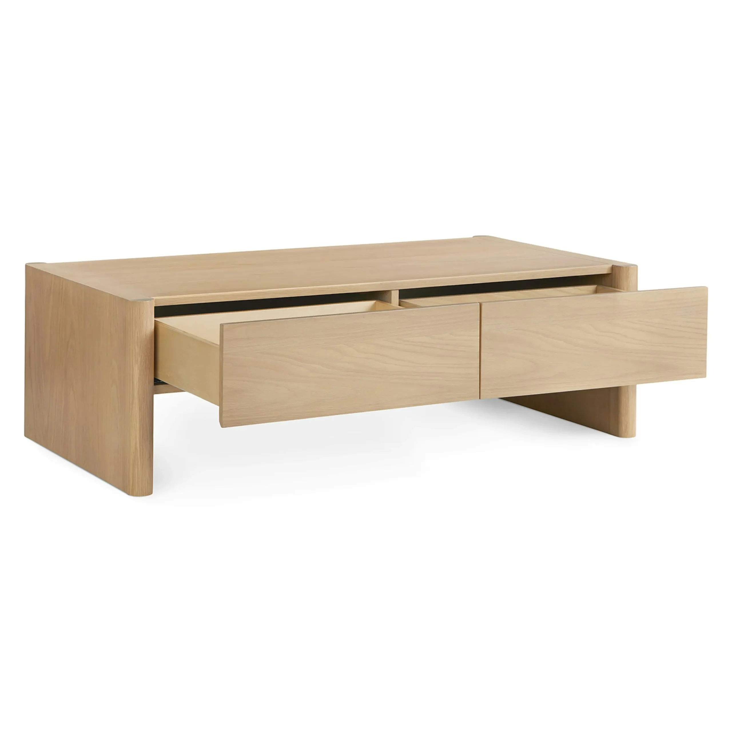 Torme 48_ Storage Coffee Table - White Oak - Image 4