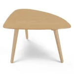 Amoeba 29.5_ Coffee Table - White Oak