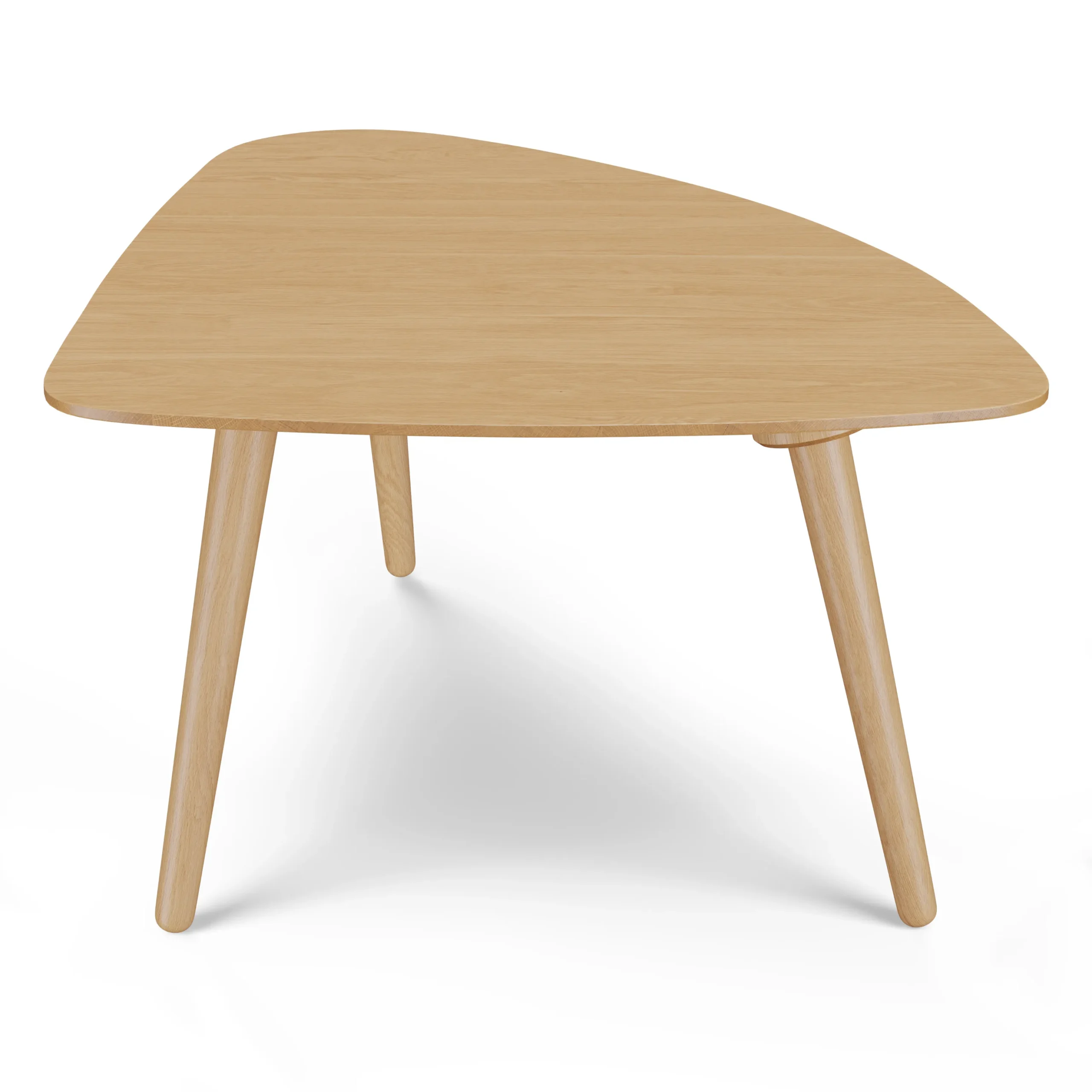 Amoeba 29.5_ Coffee Table - White Oak - Image 4