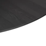 Amoeba 35.5_ Round Coffee Table - Black