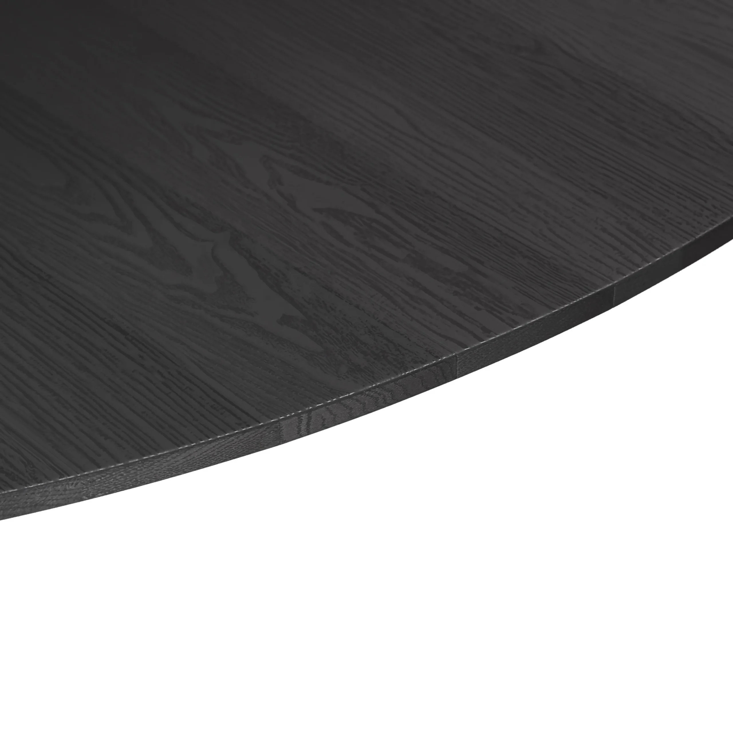 Amoeba 35.5_ Round Coffee Table - Black - Image 4