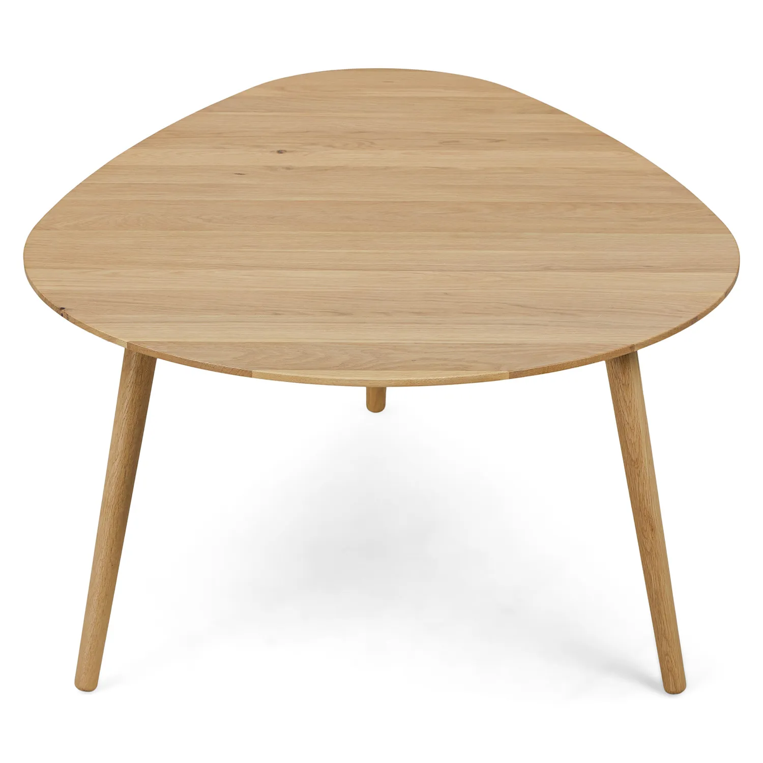 Amoeba 42.5_ Coffee Table - White Oak - Image 4