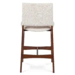 Nosh Counter Stool - Walnut and Chalk Gray