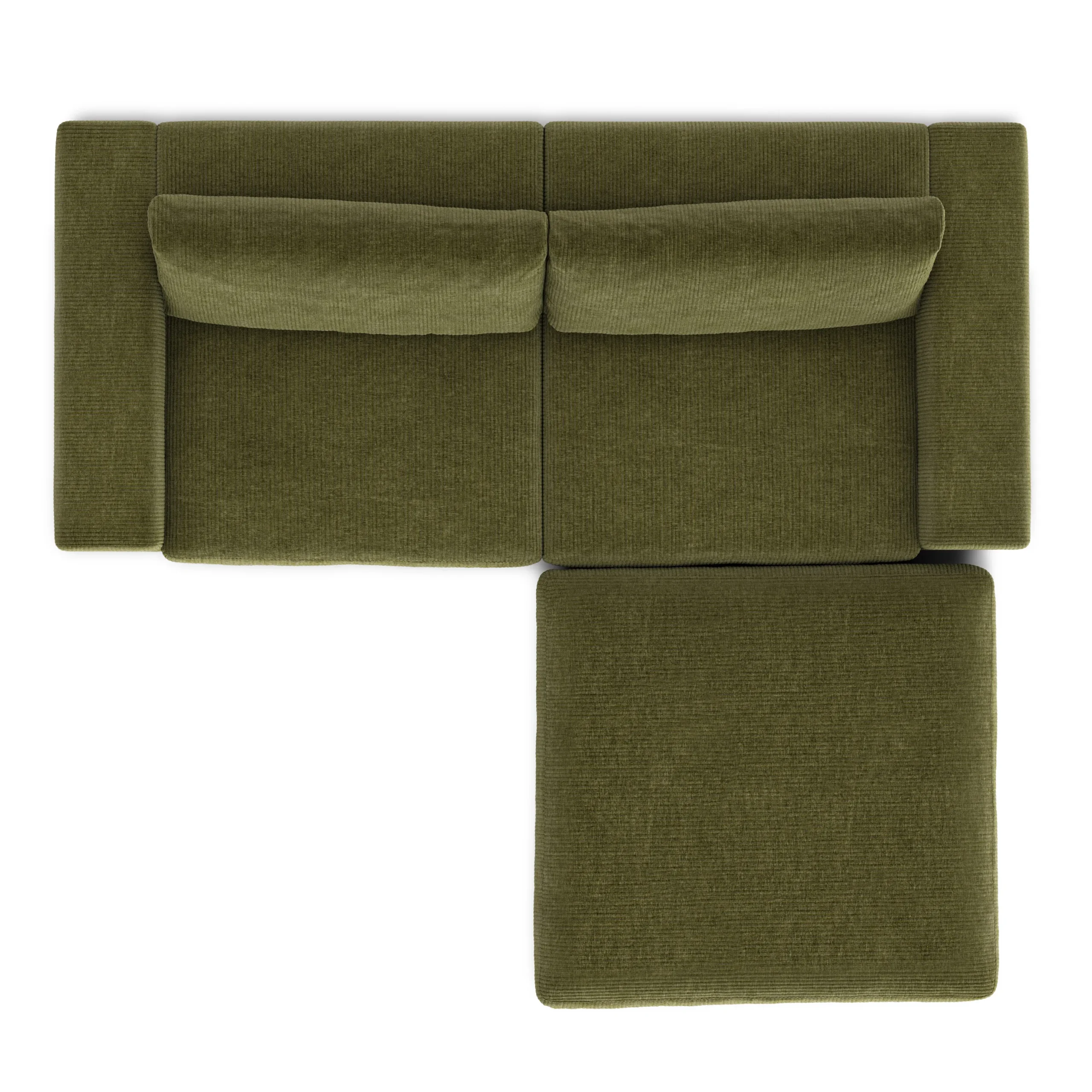 Beta 98_ Modular Sectional - Cypress Green - Image 6