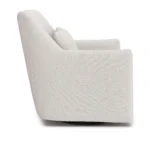 Winslow 29.5_ Swivel Glider Chair - Napa White