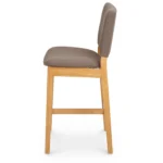 Nosh Counter Stool - Oak and Ratine Brown