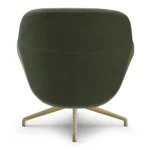 Sterling 33_ Velvet Swivel Chair - Hale Fir Green
