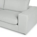 Beta 133.5_ Left Modular Sectional - Welsh Gray
