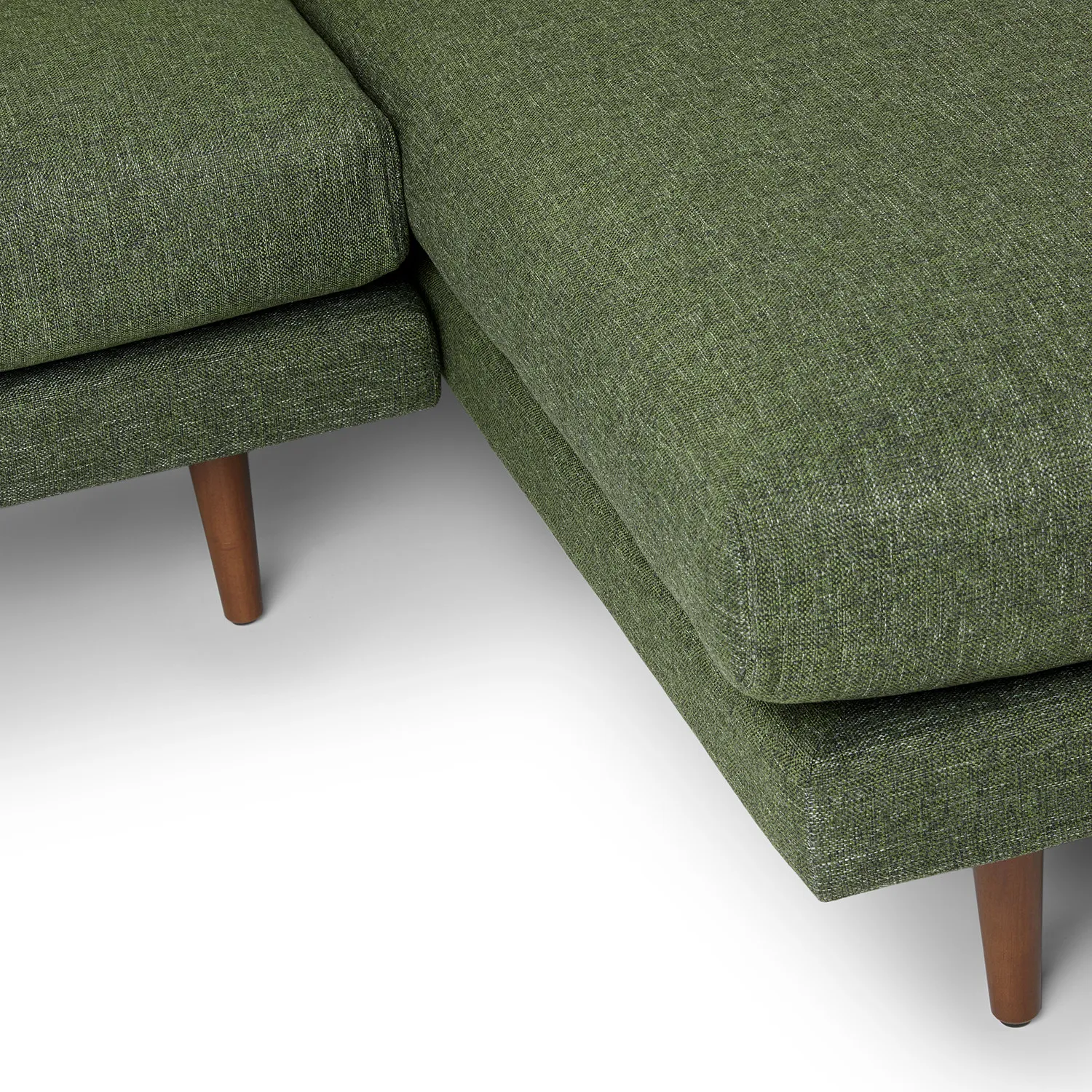 Burrard 112_ Right Sectional - Forest Green - Image 6