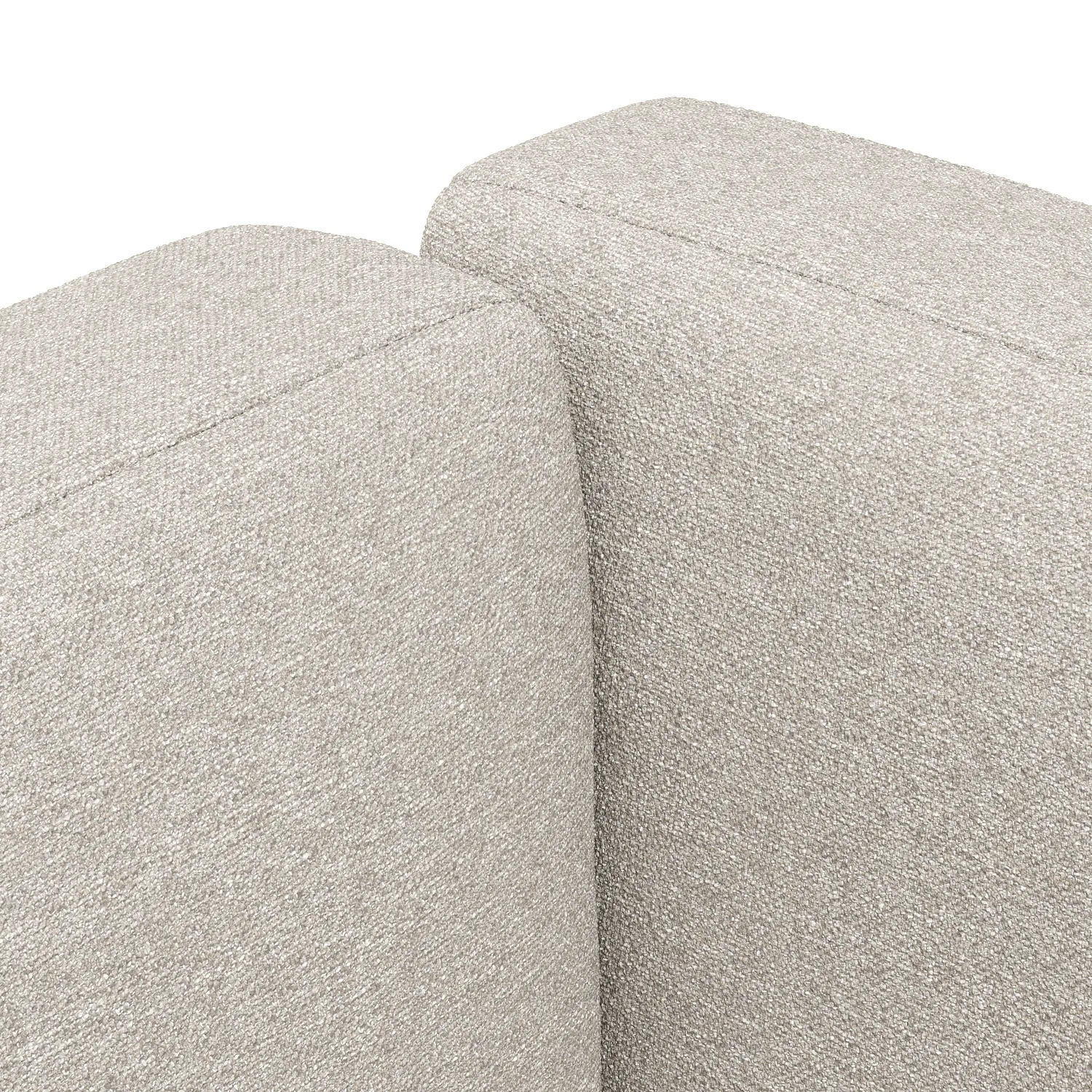 Ceni 88_ Corner Sectional - Chalk Gray - Image 6