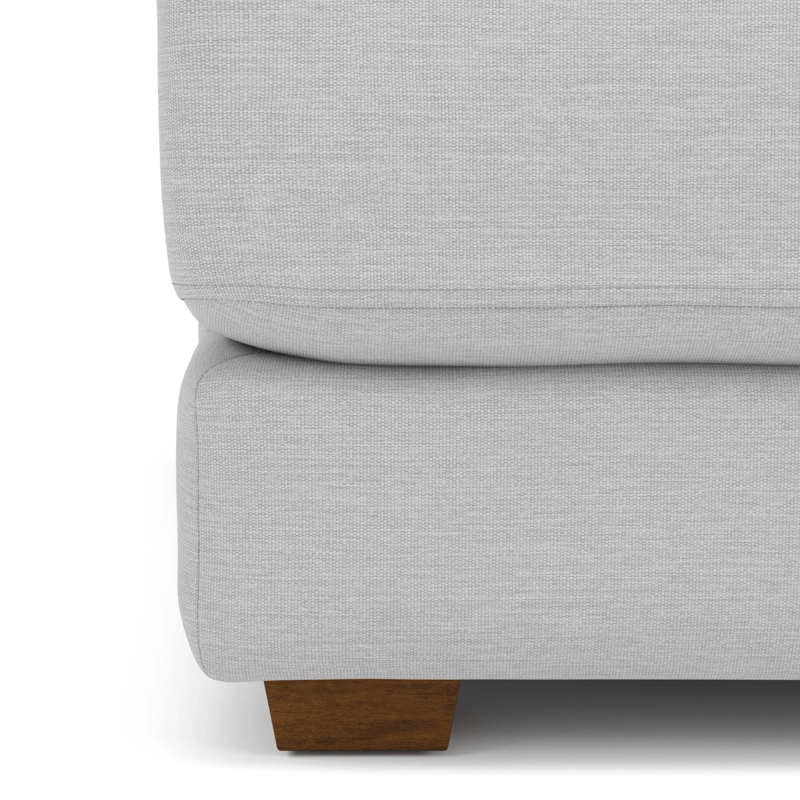 Dawn 100_ Right Sectional - Silver Ivory - Image 6