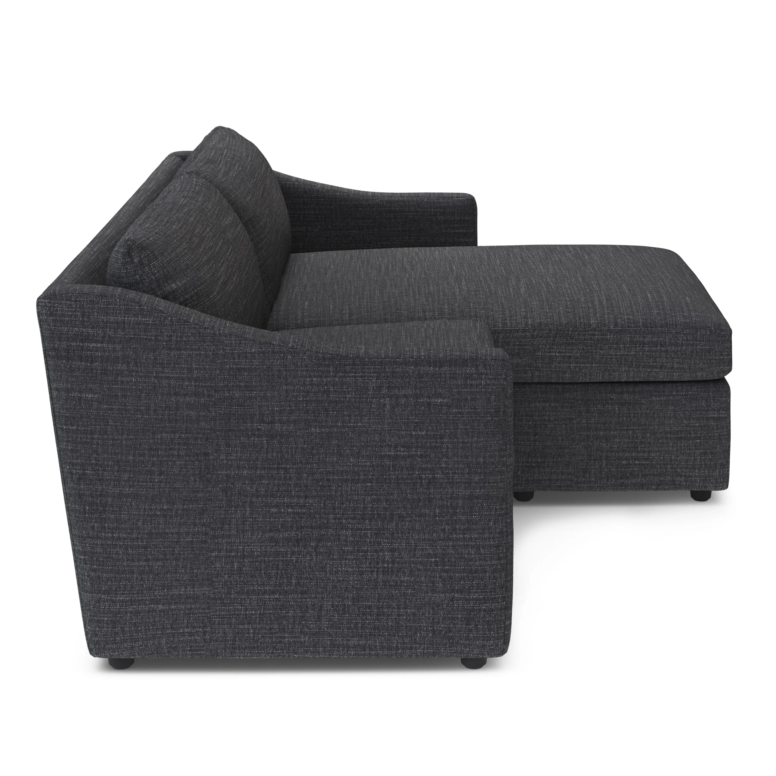 Landry 84.5_ Reversible Storage Sectional - Napa Charcoal - Image 6