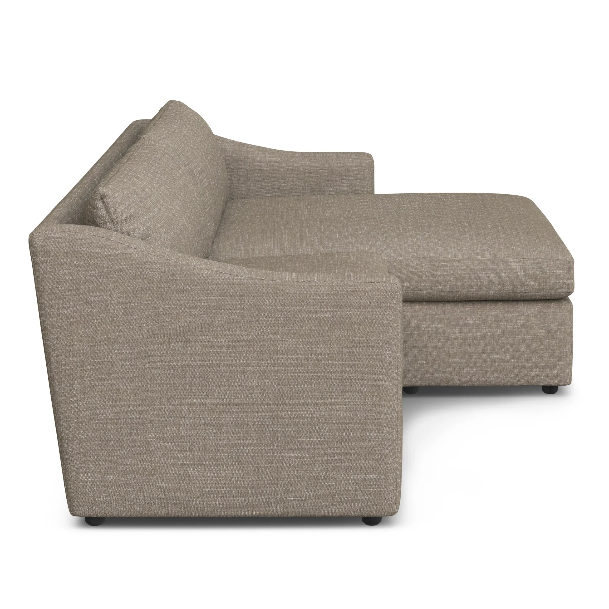 Landry 84.5_ Reversible Storage Sectional - Napa Taupe - Image 6