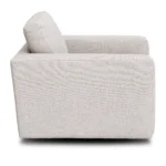 Riley 42_ Grand Swivel Chair - Napa White