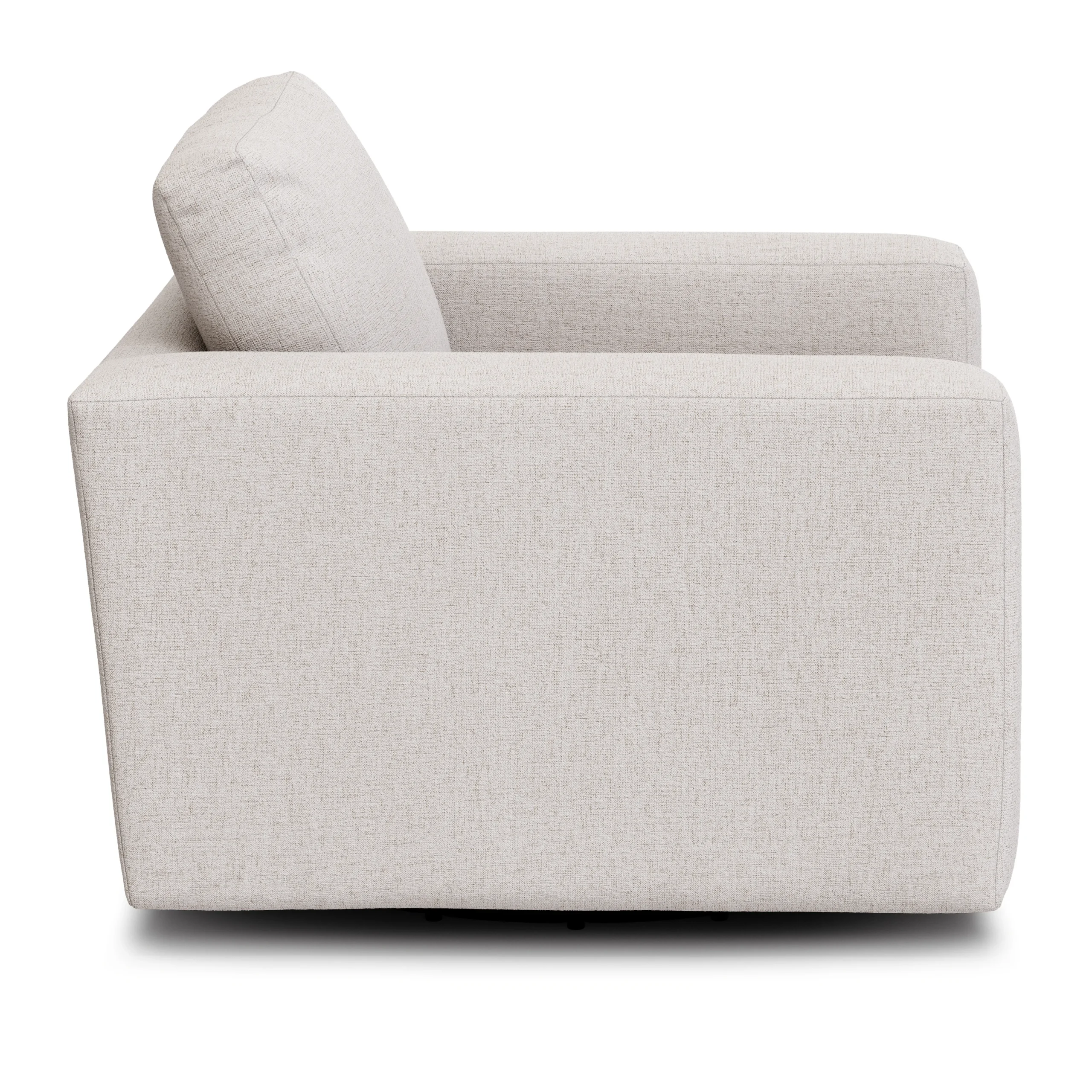 Riley 42_ Grand Swivel Chair - Napa White - Image 8
