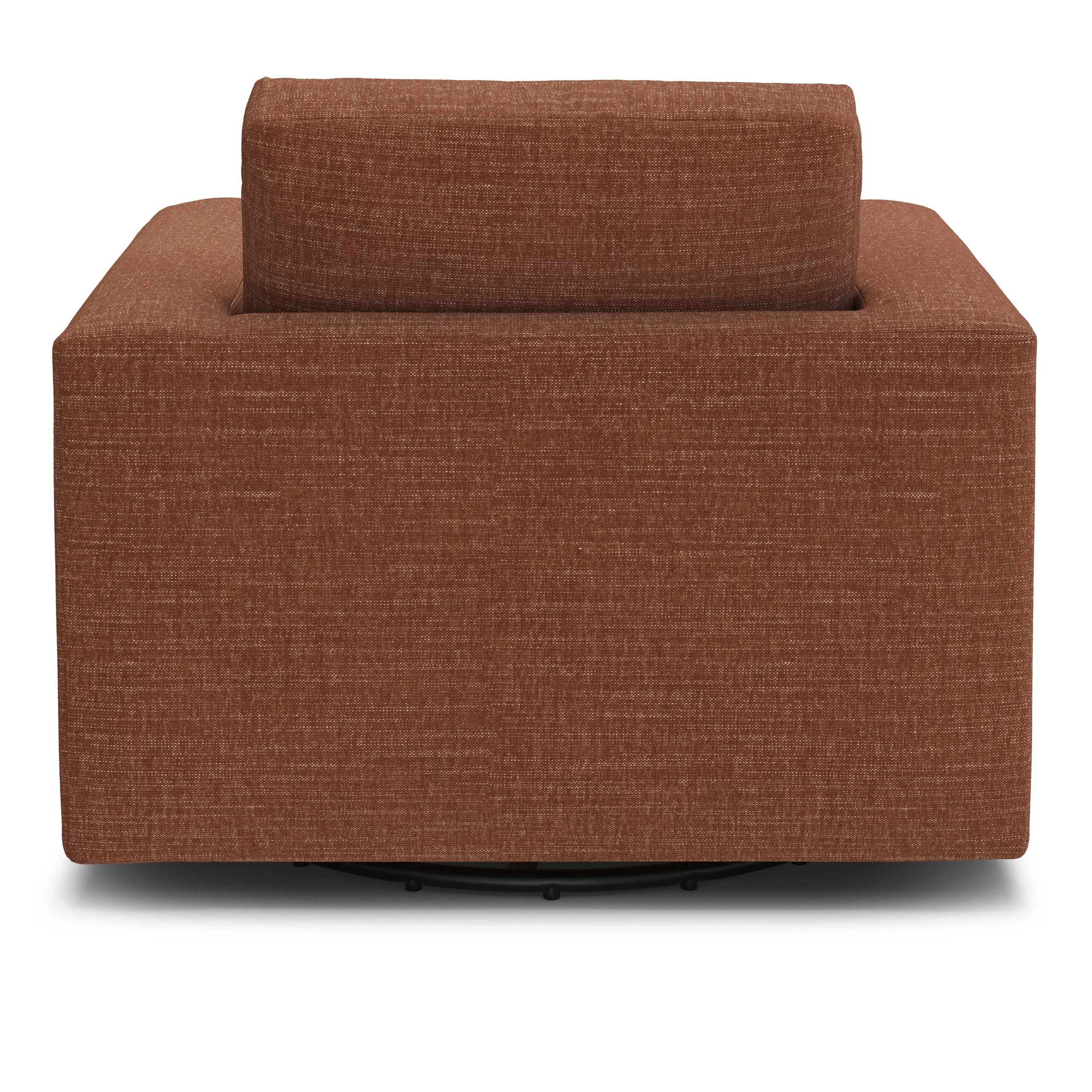 Riley 42_ Grand Swivel Chair - Napa Rust - Image 8