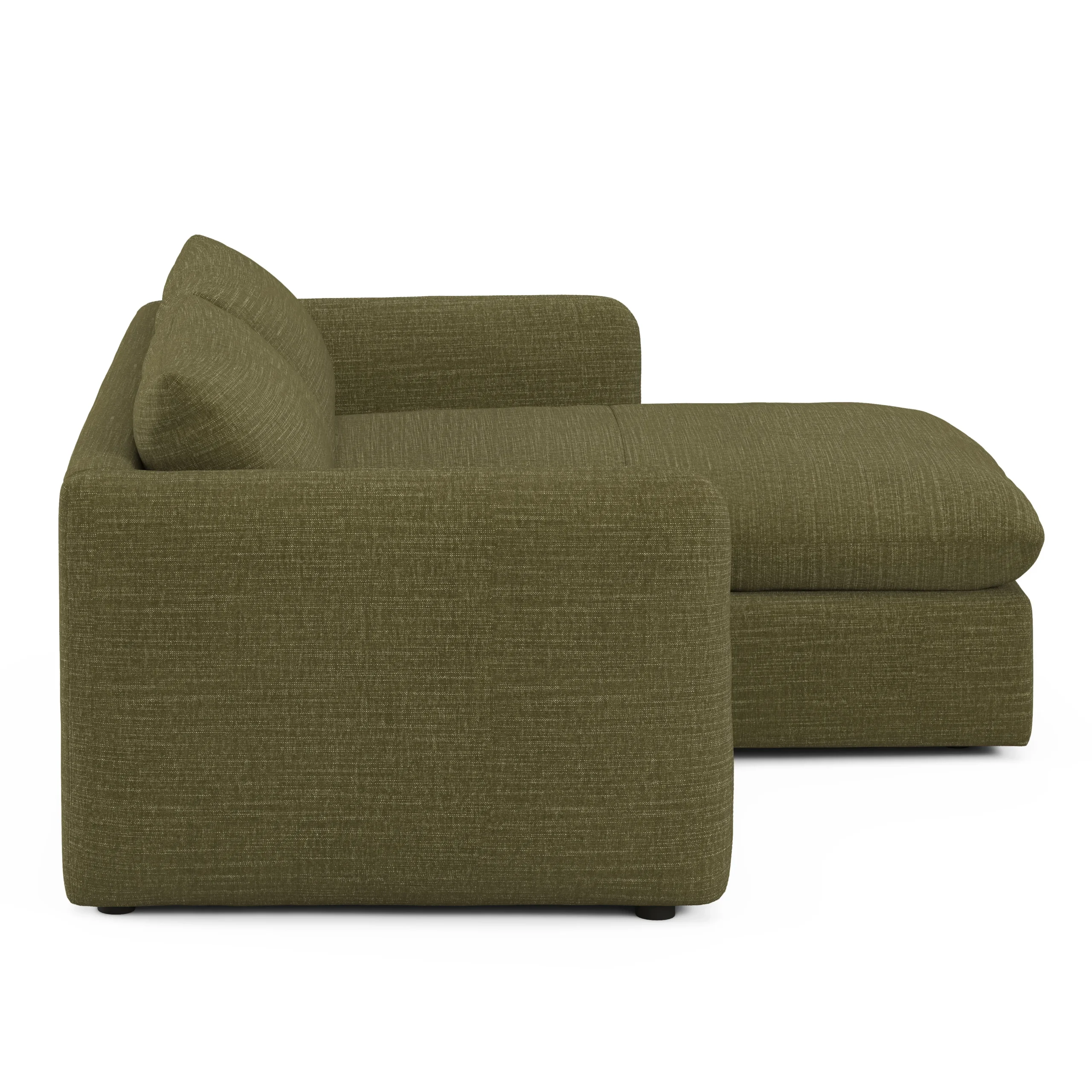 Leigh 86_ Reversible Storage Sectional - Napa Moss - Image 6