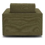 Riley 42_ Grand Swivel Chair - Napa Moss