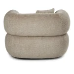 Quinn 40.5_ Swivel Lounge Chair - Nouna Mushroom
