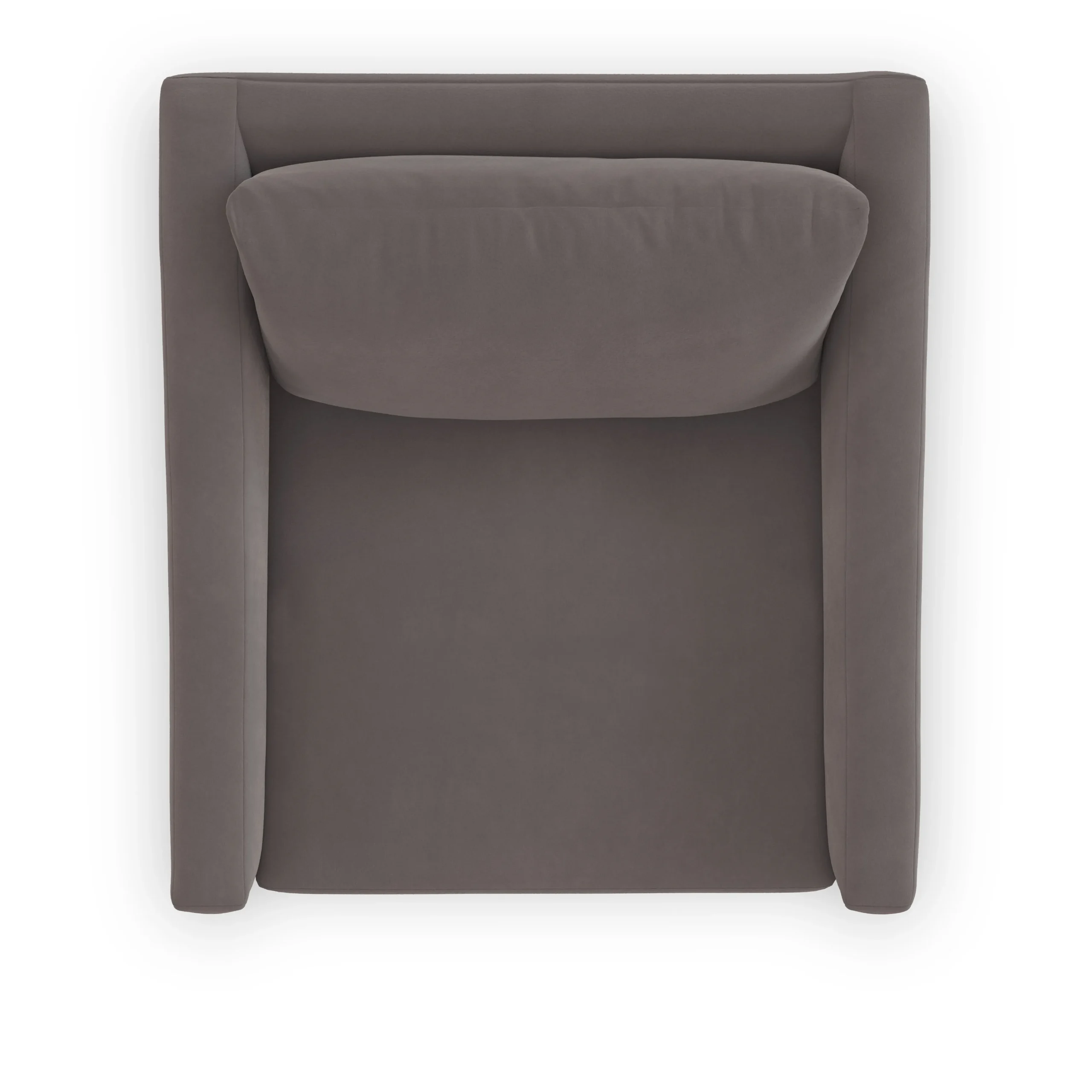 Landry 32.25_ Velvet Swivel Lounge Chair - Hale Warm Gray - Image 7