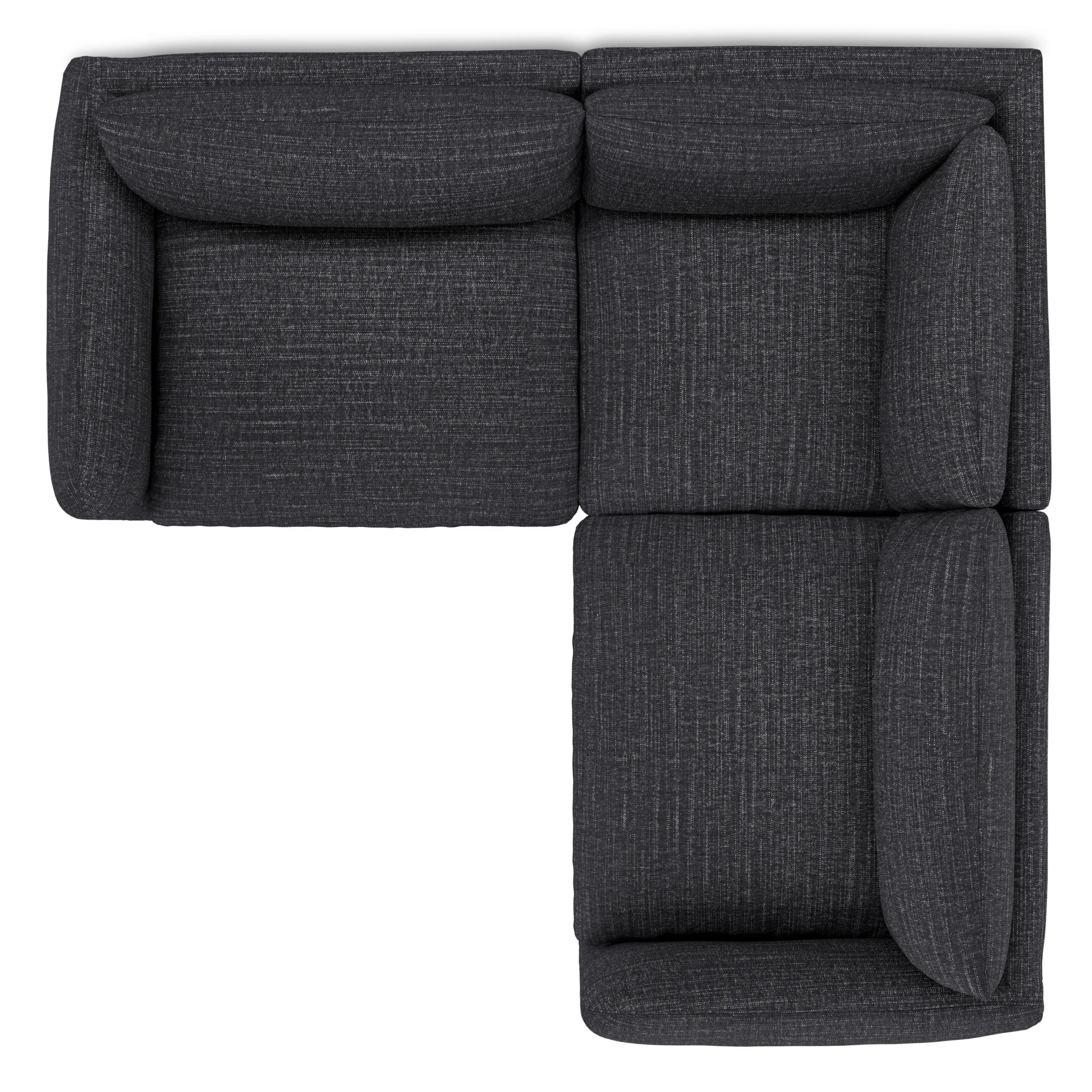 Leigh 87_ Modular Corner Sectional - Napa Charcoal - Image 6