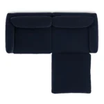 Leigh 92_ Velvet Modular Sectional - Hale Ink