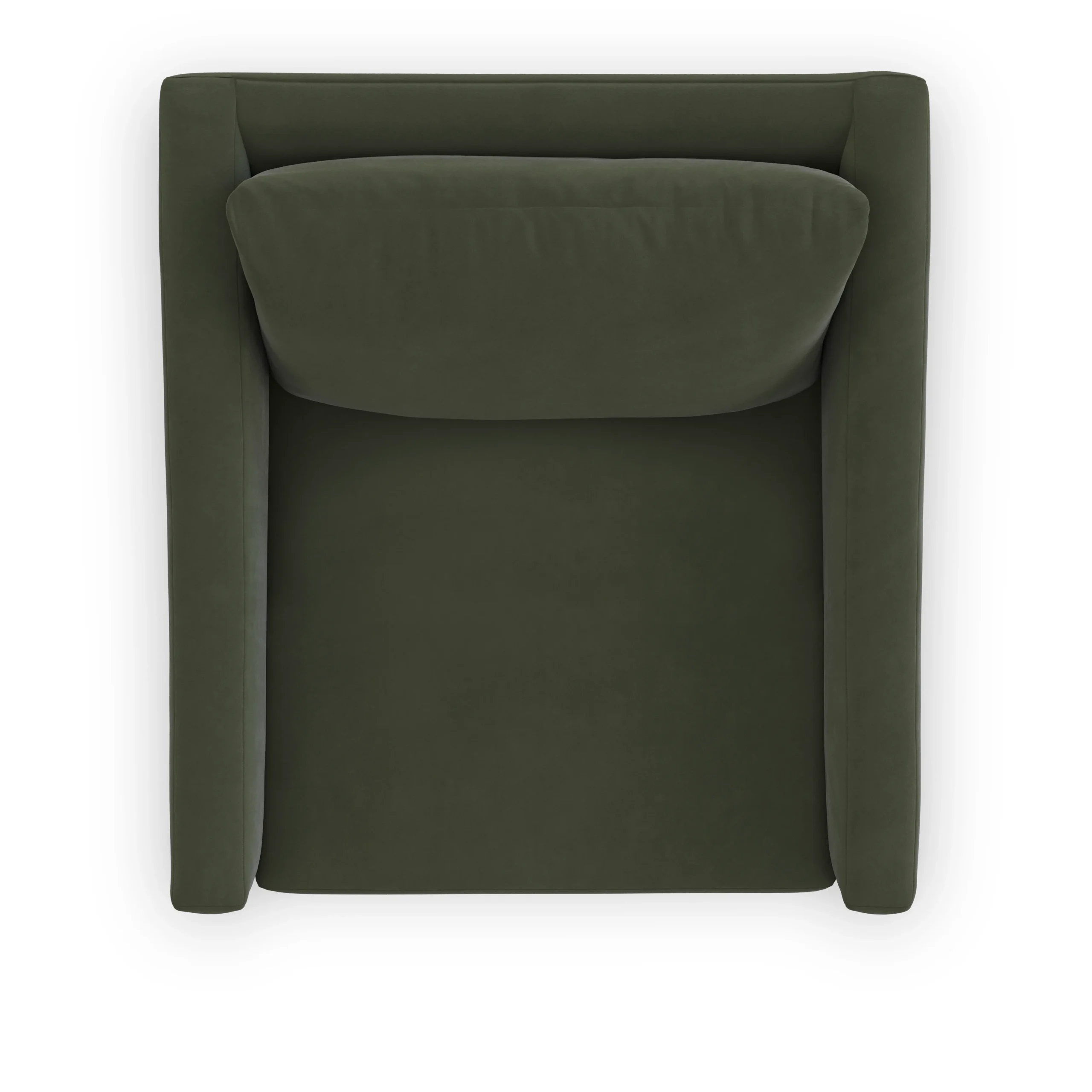 Landry 32.25_ Velvet Swivel Lounge Chair - Hale Fir Green - Image 7