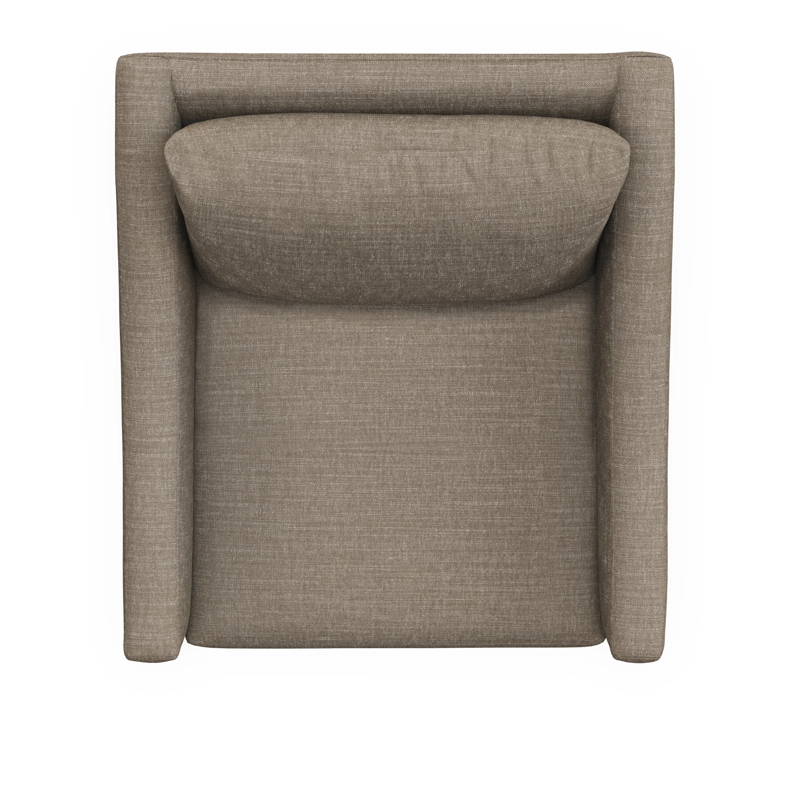 Landry 32.25_ Swivel Lounge Chair - Napa Taupe - Image 6