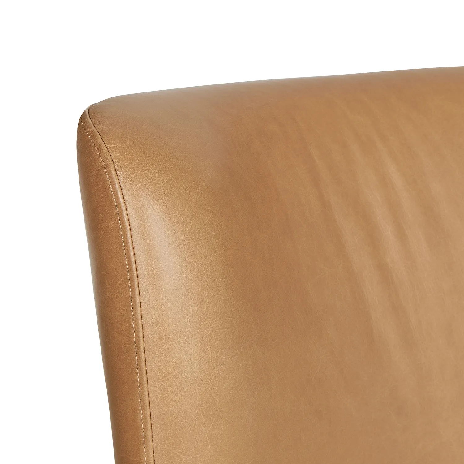 Agga 31_ Leather Swivel Lounge Chair - Charme Tan - Image 10