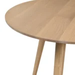 Amoeba Side Table - White Oak