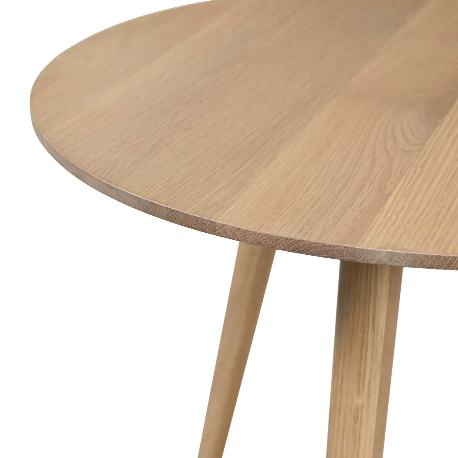 Amoeba Side Table - White Oak - Image 4