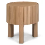 Fortra Storage Side Table - White Oak