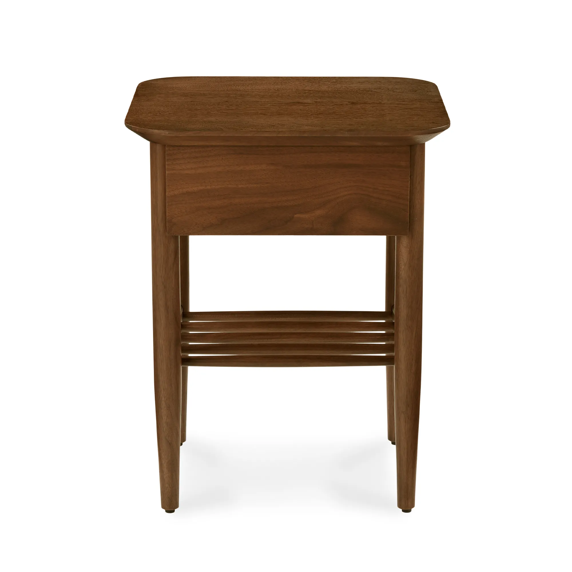 Lenia Storage Side Table - Walnut - Image 4