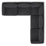 Leigh 126_ Modular Corner Sectional - Napa Charcoal