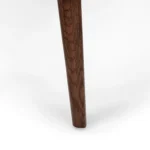 Mara Marble Side Table - Walnut