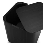 Moa Storage Side Table - Black