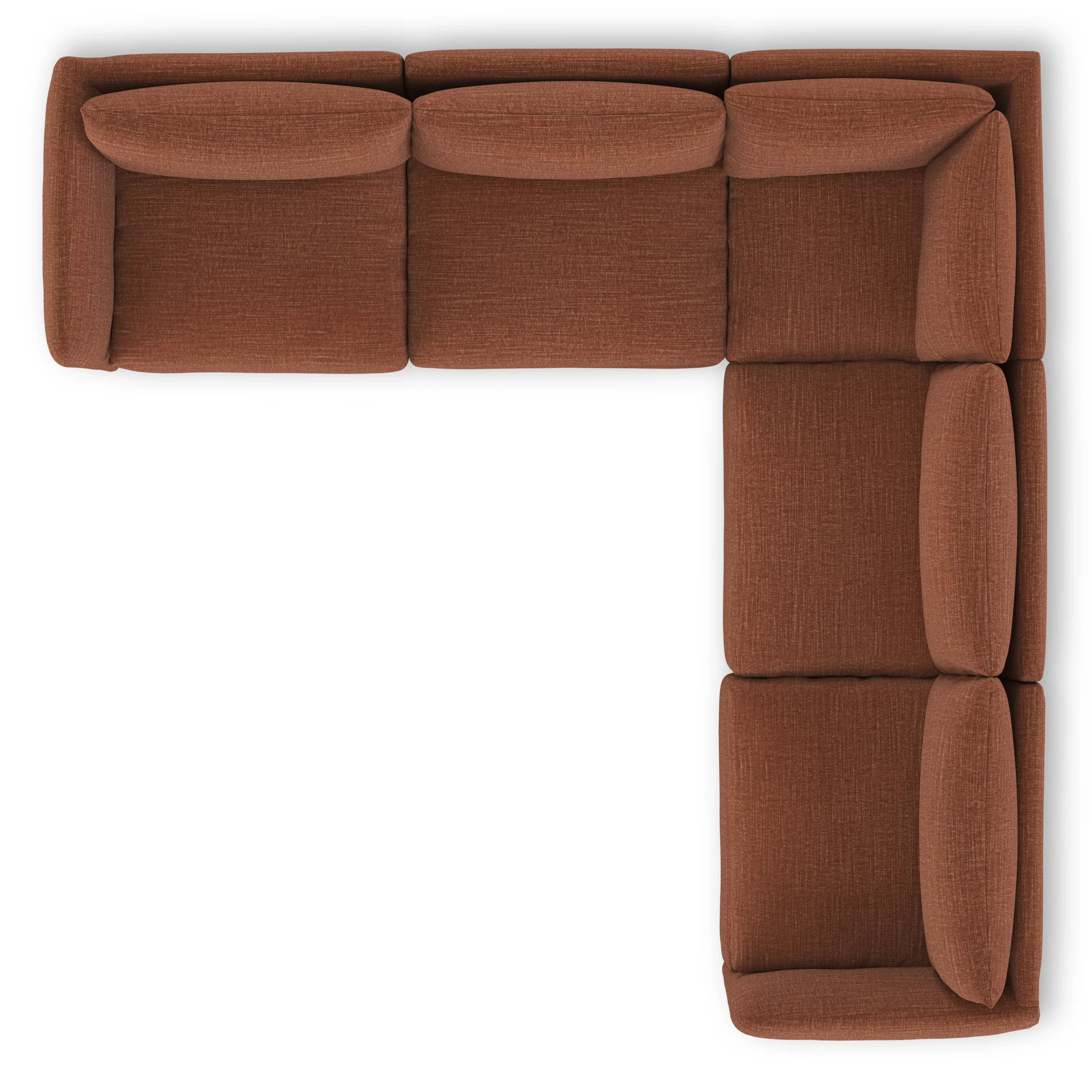 Leigh 126_ Modular Corner Sectional - Napa Rust - Image 6