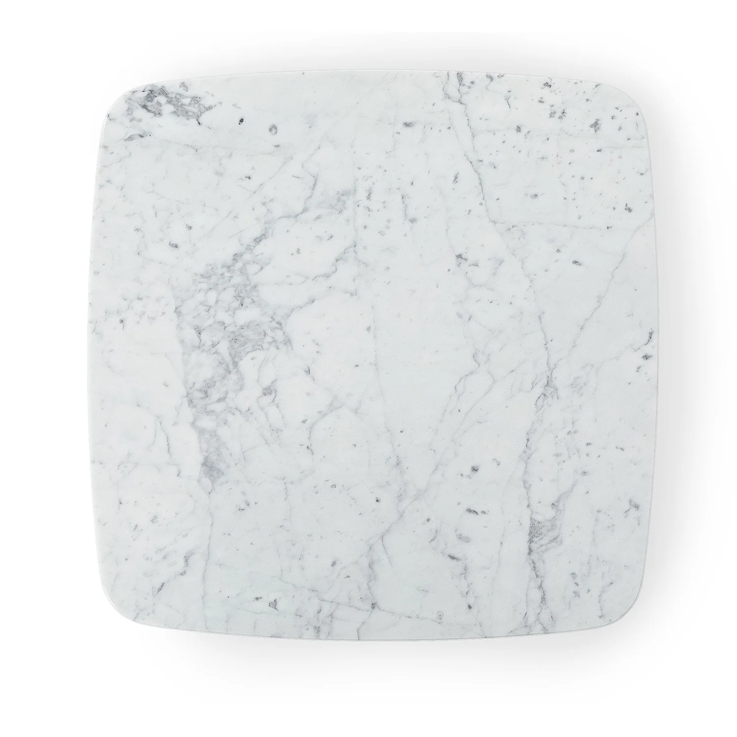 Vena Marble Square Side Table - Walnut - Image 6